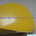 PVC Tarpaulin Used in Large Membrane Structure/ Dustproof Yellow Acrylic Finished PVC Fabric